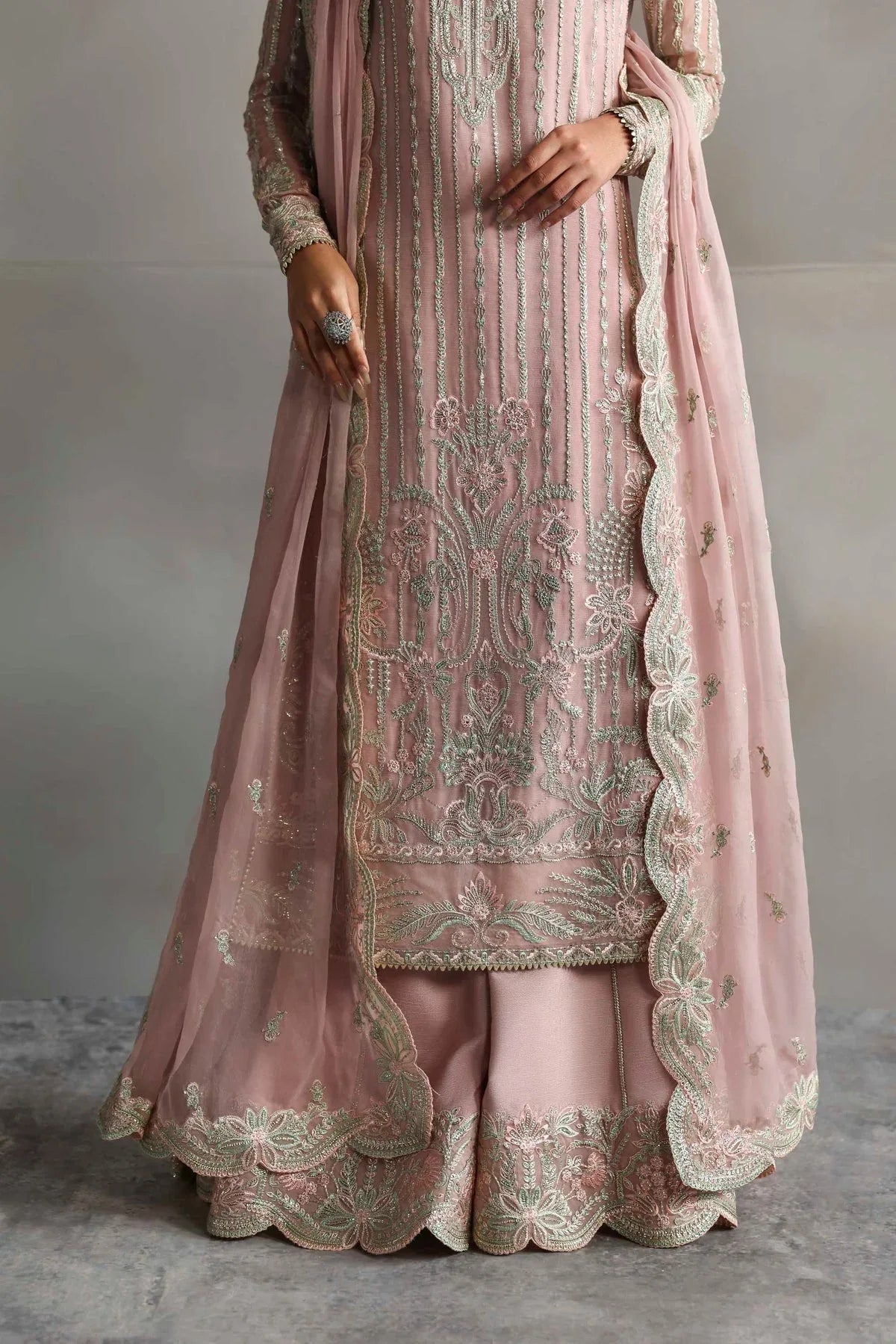 Akbar Aslam | Meeras Luxury Chiffon 25 | Gulnour - Rang-e-Khaas