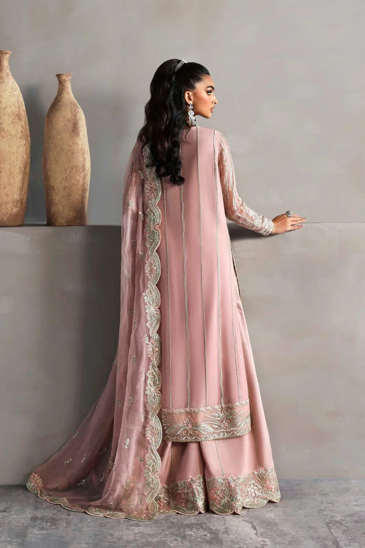 Akbar Aslam | Meeras Luxury Chiffon 25 | Gulnour - Rang-e-Khaas