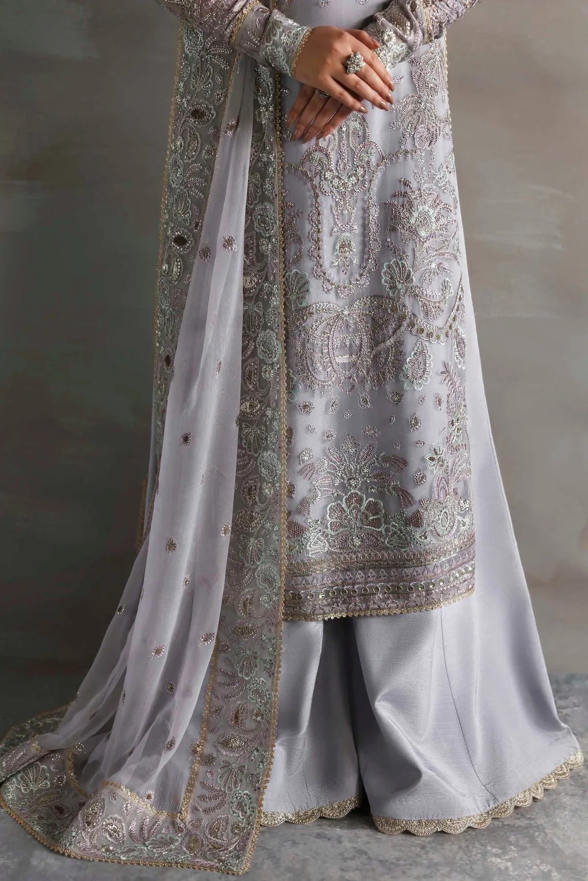 Akbar Aslam | Meeras Luxury Chiffon 25 | Emeraya - Rang-e-Khaas