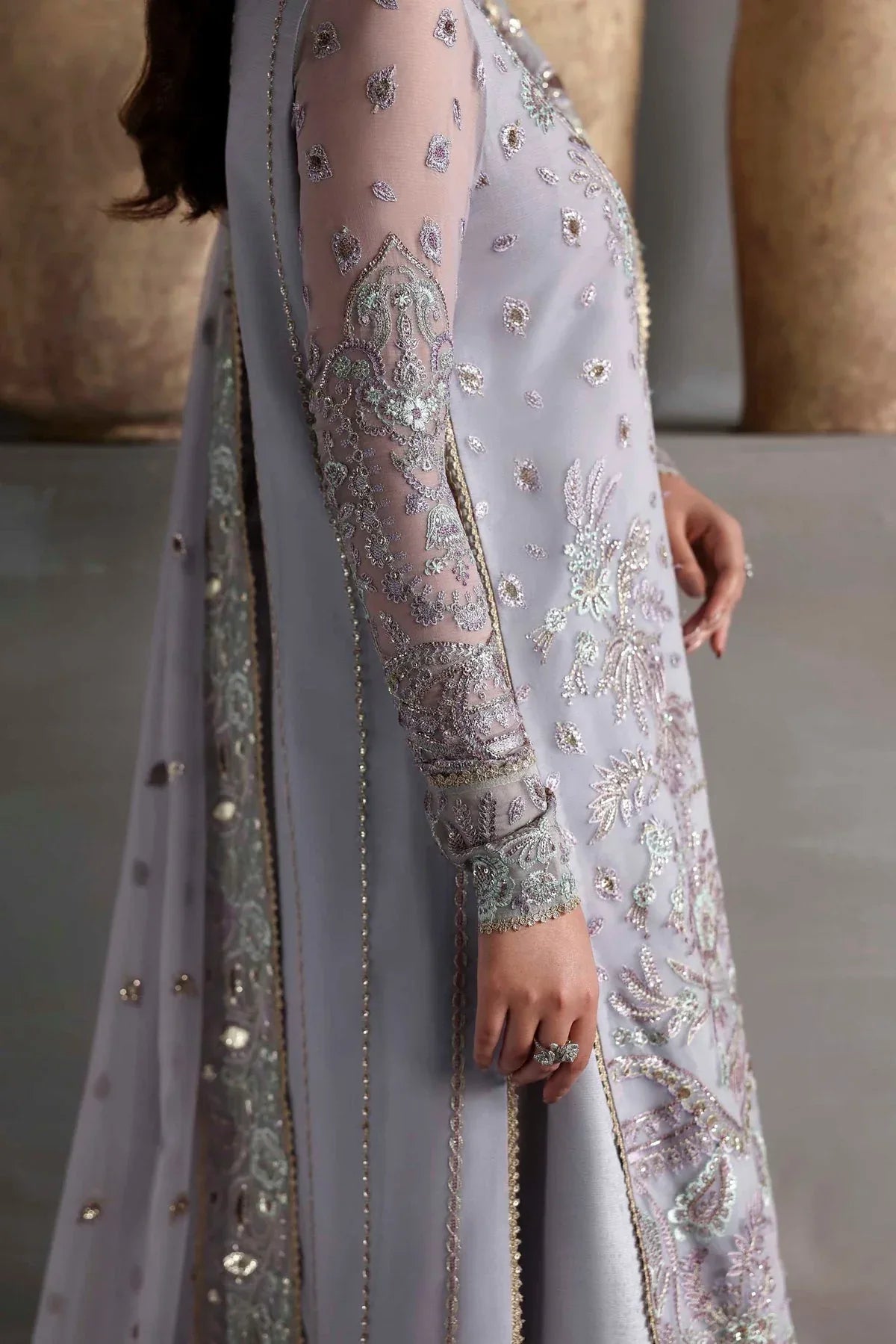 Akbar Aslam | Meeras Luxury Chiffon 25 | Emeraya - Rang-e-Khaas