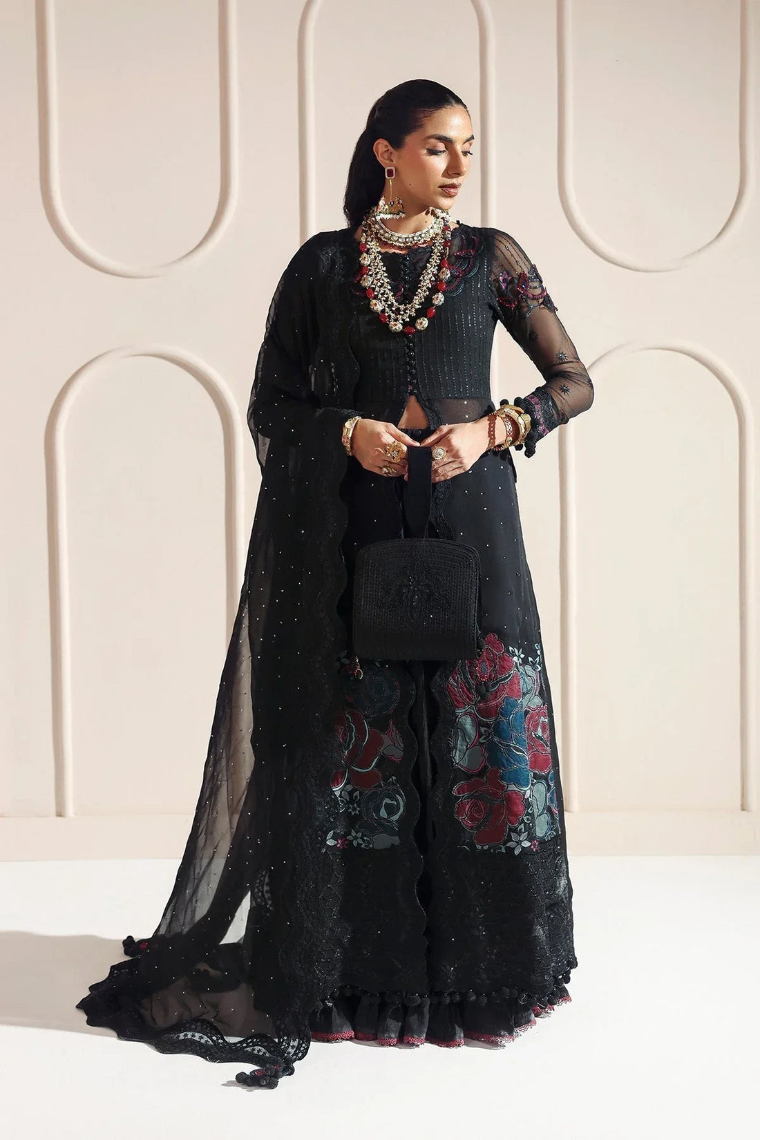 Alizeh | Aymal Luxury Bamber Chiffon | MEERAB - Rang-e-Khaas