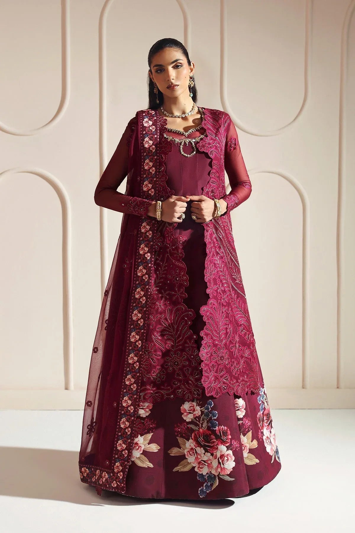 Alizeh | Aymal Luxury Bamber Chiffon | JUGNU - Rang-e-Khaas