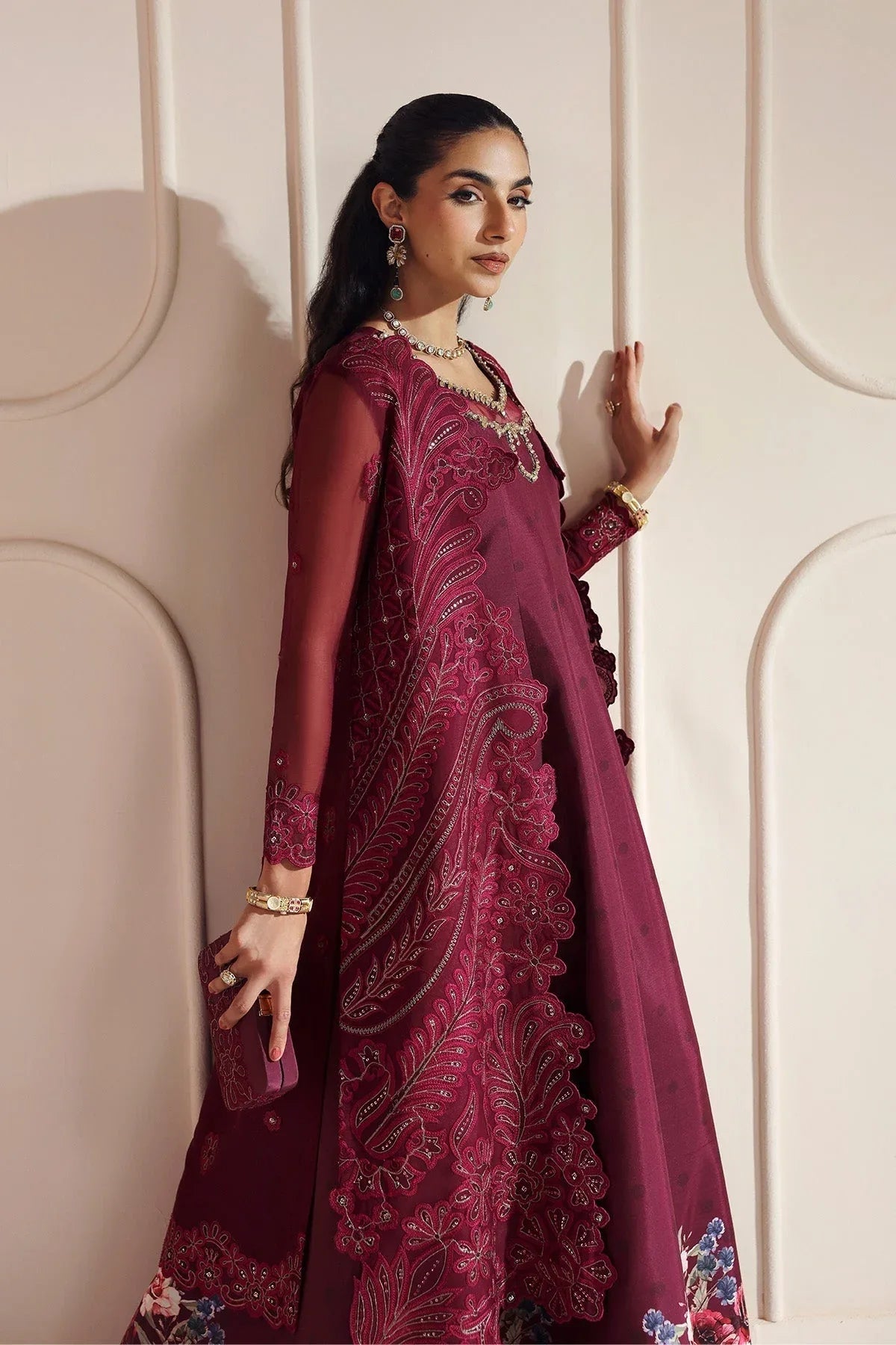Alizeh | Aymal Luxury Bamber Chiffon | JUGNU - Rang-e-Khaas