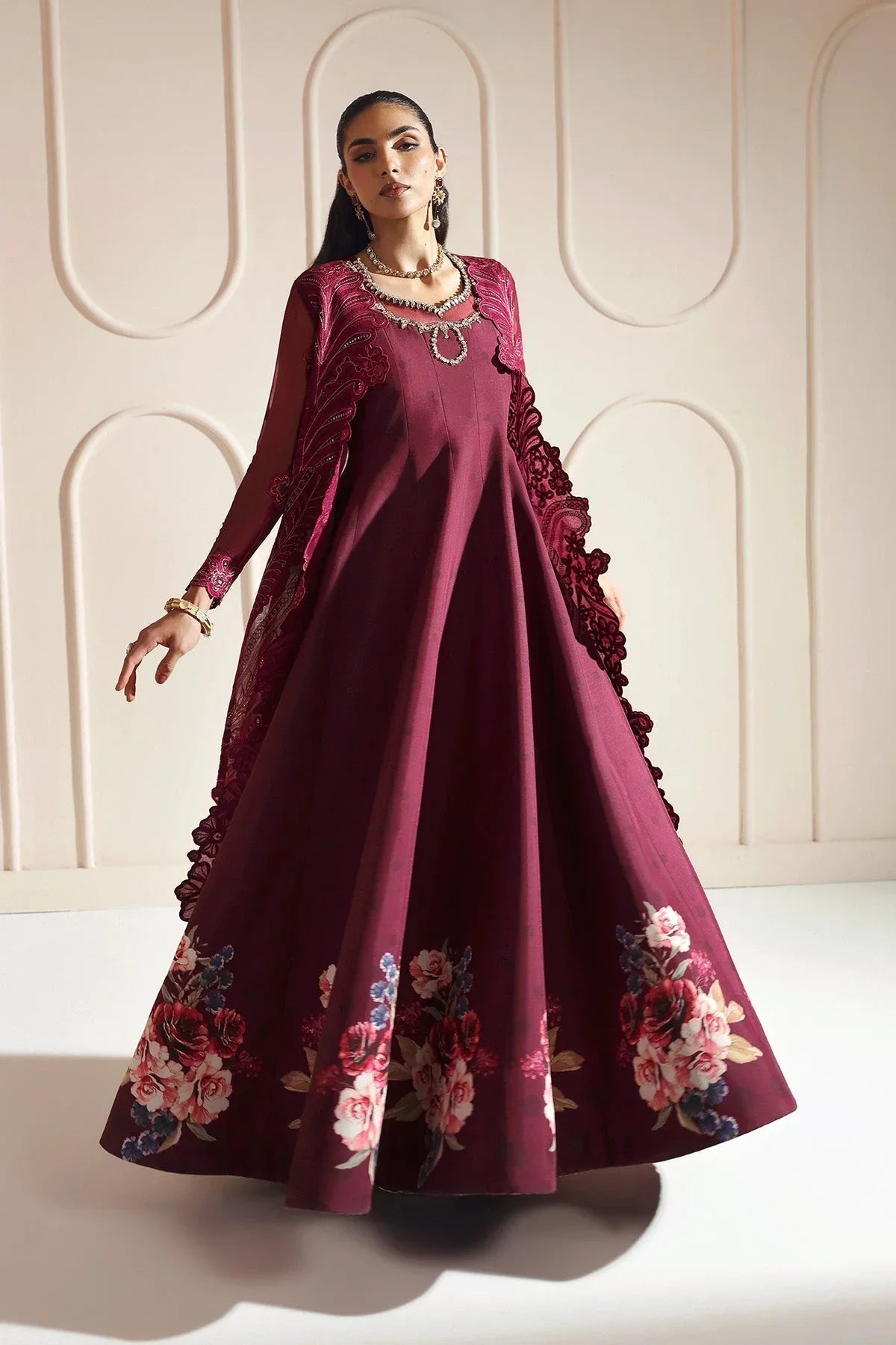 Alizeh | Aymal Luxury Bamber Chiffon | JUGNU - Rang-e-Khaas