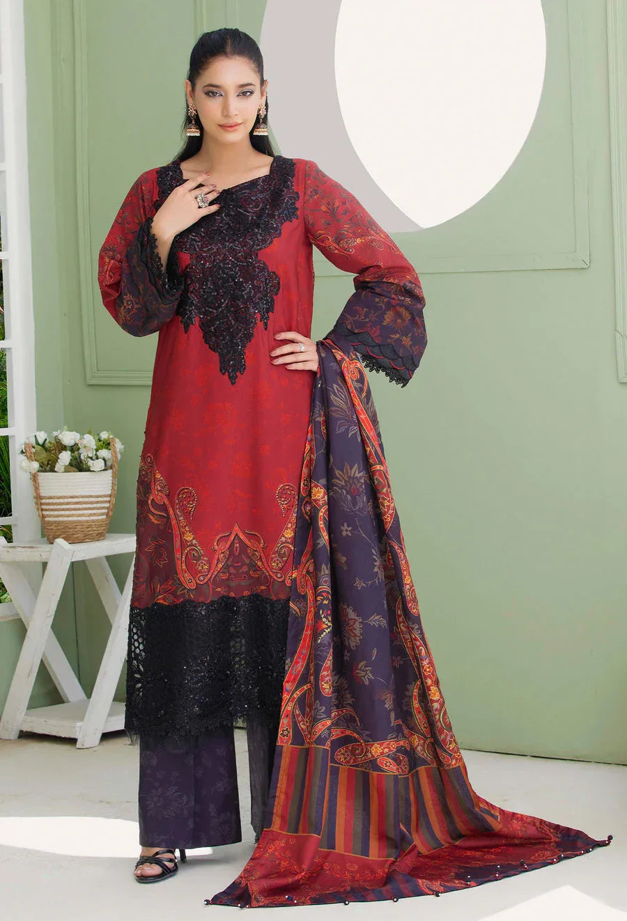Adans Libas | Khaddar 25 | SLUB 7777 - Rang-e-Khaas