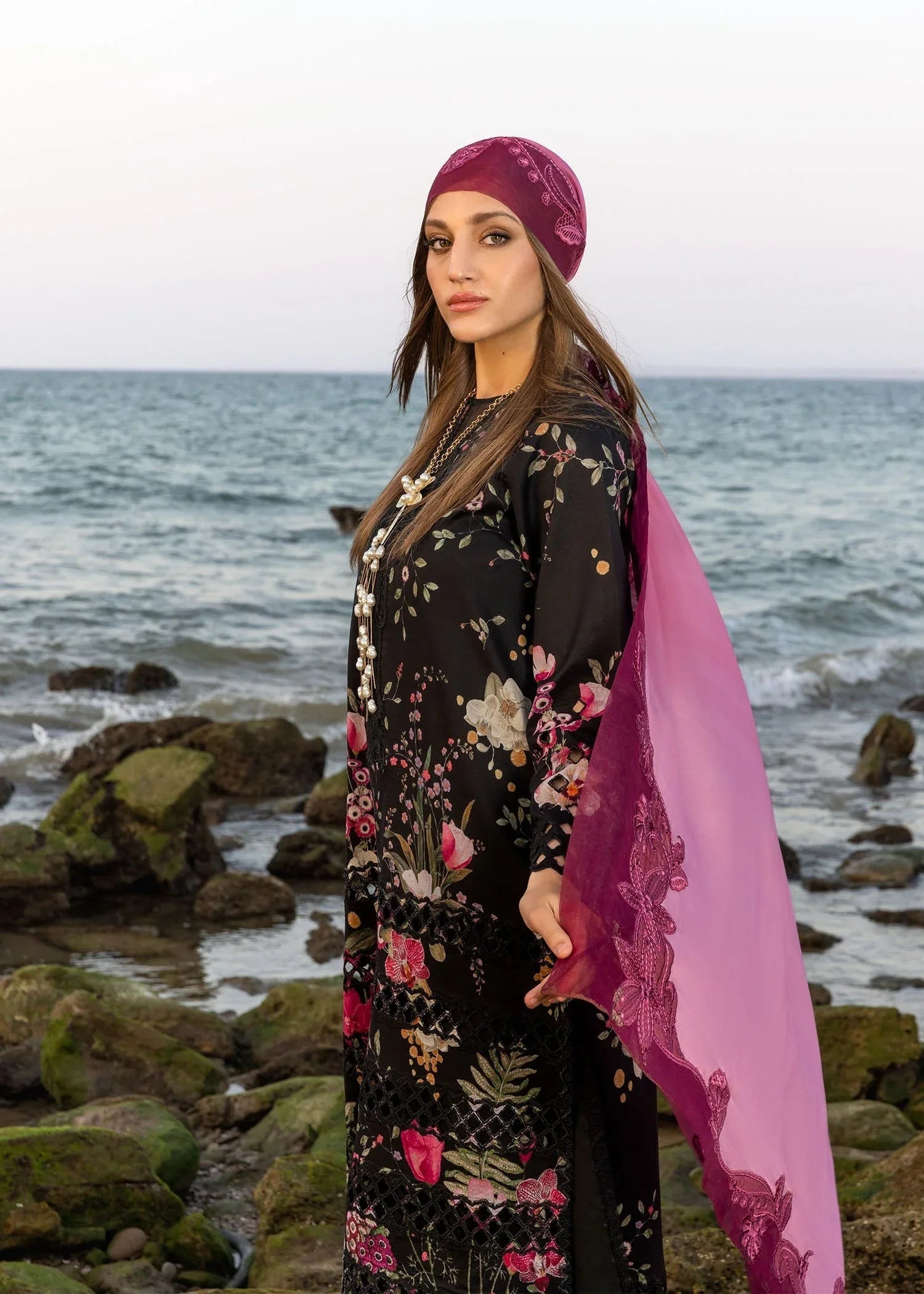 Crimson | Floe by Crimson | Bloom Bold - D4 B - Rang-e-Khaas