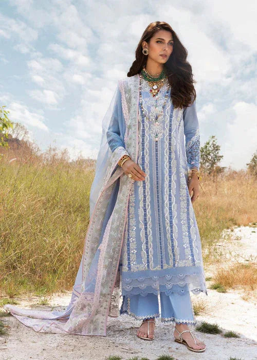 Saira Shakira | Luxury Lawn 25 | NADINE-A - Rang-e-Khaas