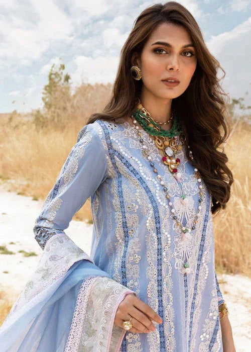 Saira Shakira | Luxury Lawn 25 | NADINE-A - Rang-e-Khaas