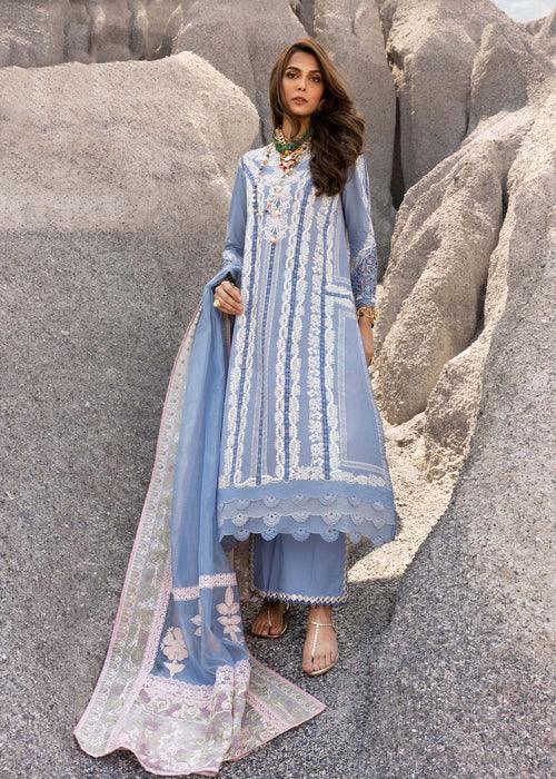 Saira Shakira | Luxury Lawn 25 | NADINE-A - Rang-e-Khaas