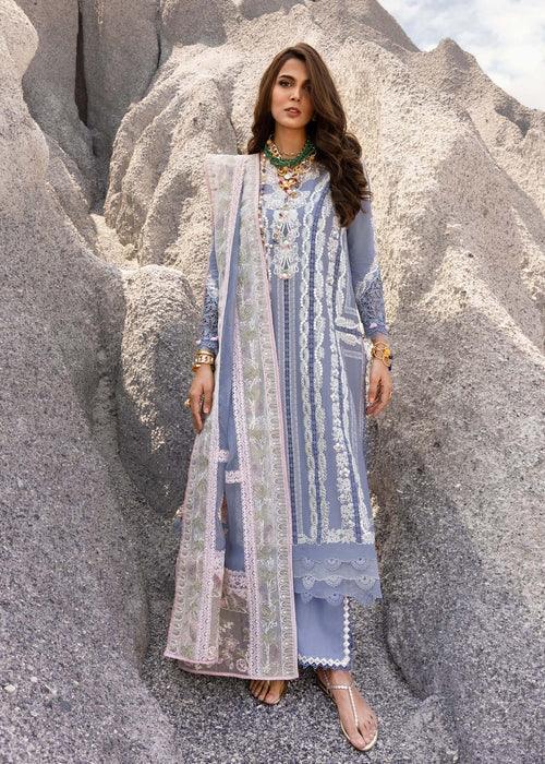Saira Shakira | Luxury Lawn 25 | NADINE-A - Rang-e-Khaas