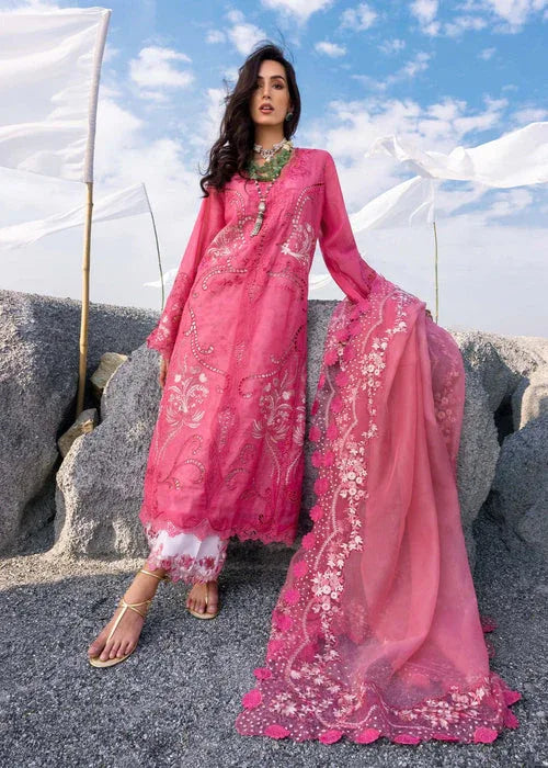 Saira Shakira | Luxury Lawn 25 | SAMARA-B - Rang-e-Khaas