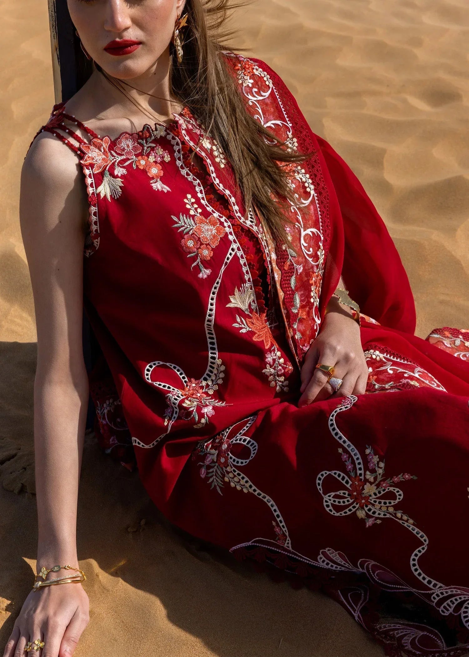 Crimson | Floe by Crimson | Twirls And Ties - D8 B - Rang-e-Khaas