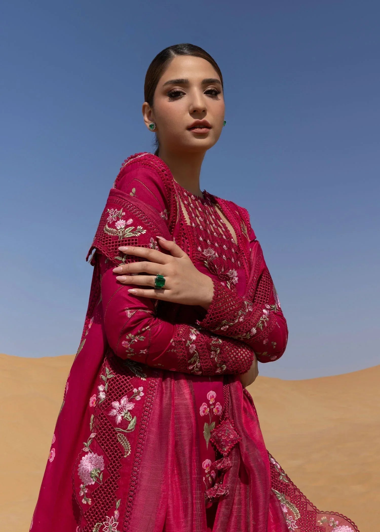 Crimson | Floe by Crimson | Once Upon A Flower - D9 A - Rang-e-Khaas