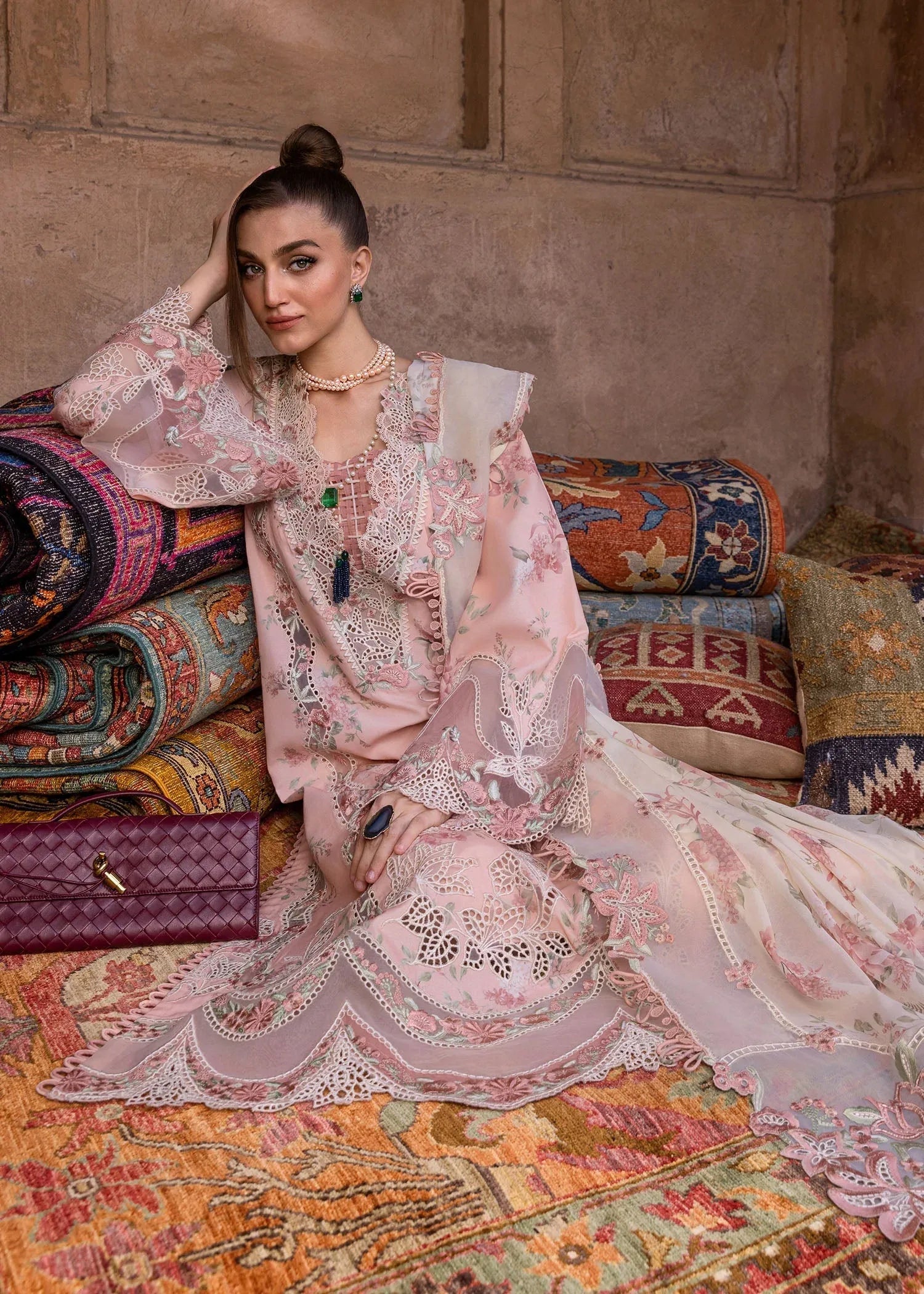 Crimson | Tasawar 25 | LAVENDER FALL - D5A - Rang-e-Khaas
