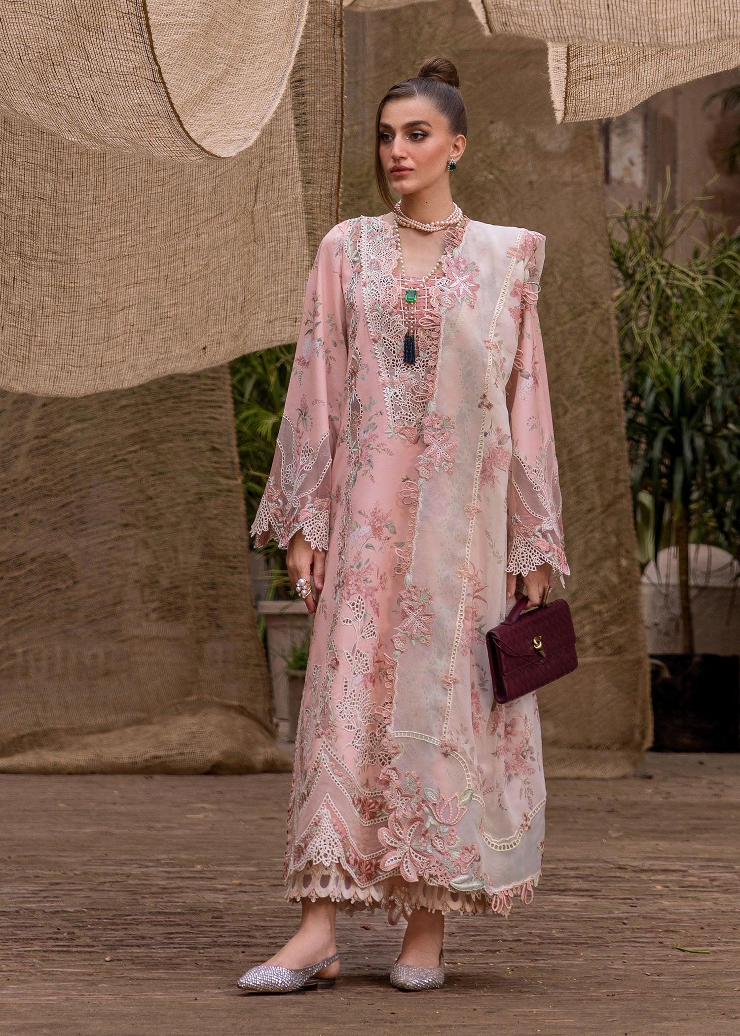 Crimson | Tasawar 25 | LAVENDER FALL - D5A - Rang-e-Khaas