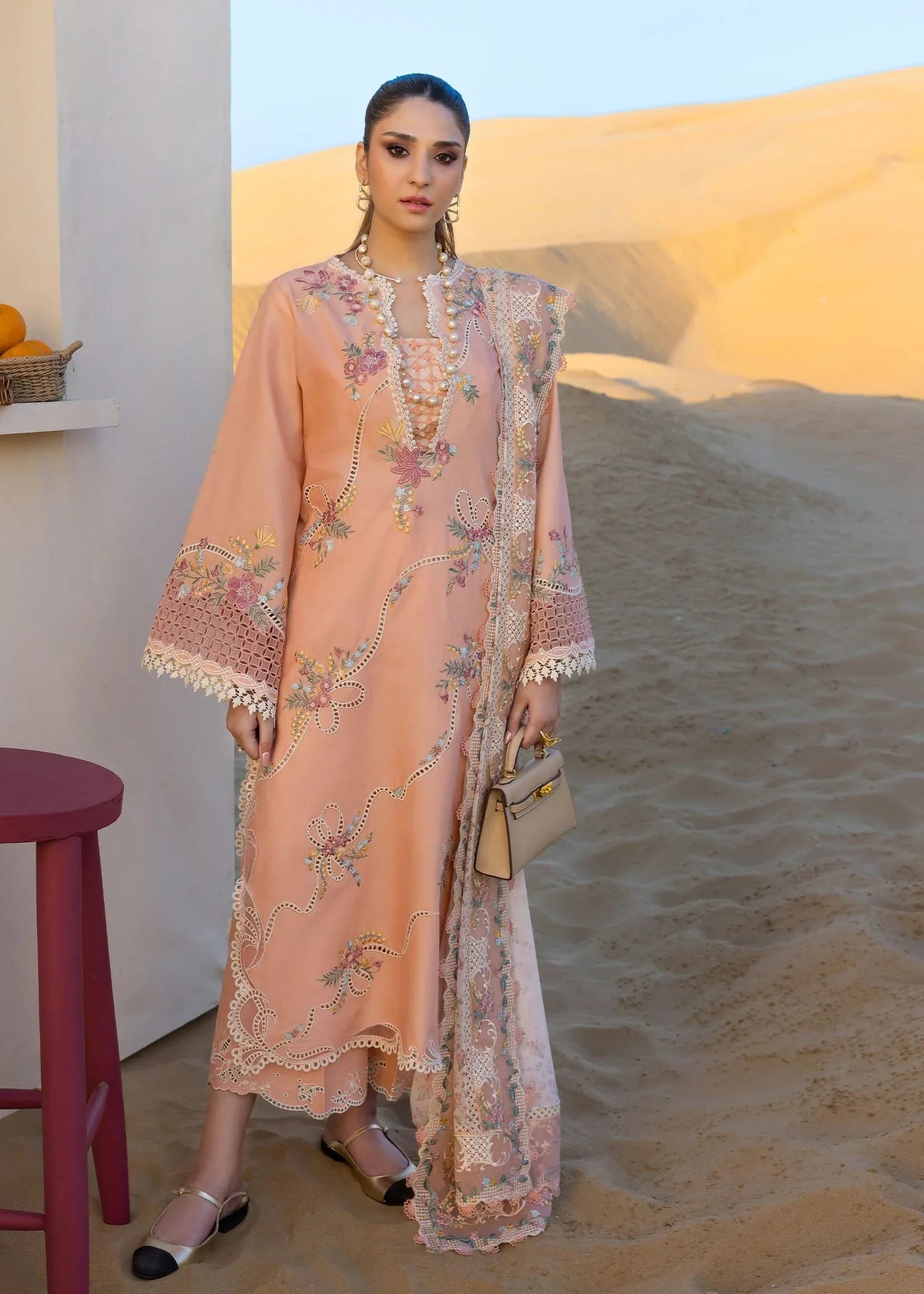Crimson | Floe by Crimson | Twirls And Ties - D8 A - Rang-e-Khaas