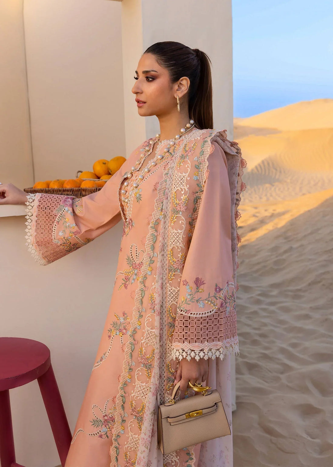 Crimson | Floe by Crimson | Twirls And Ties - D8 A - Rang-e-Khaas