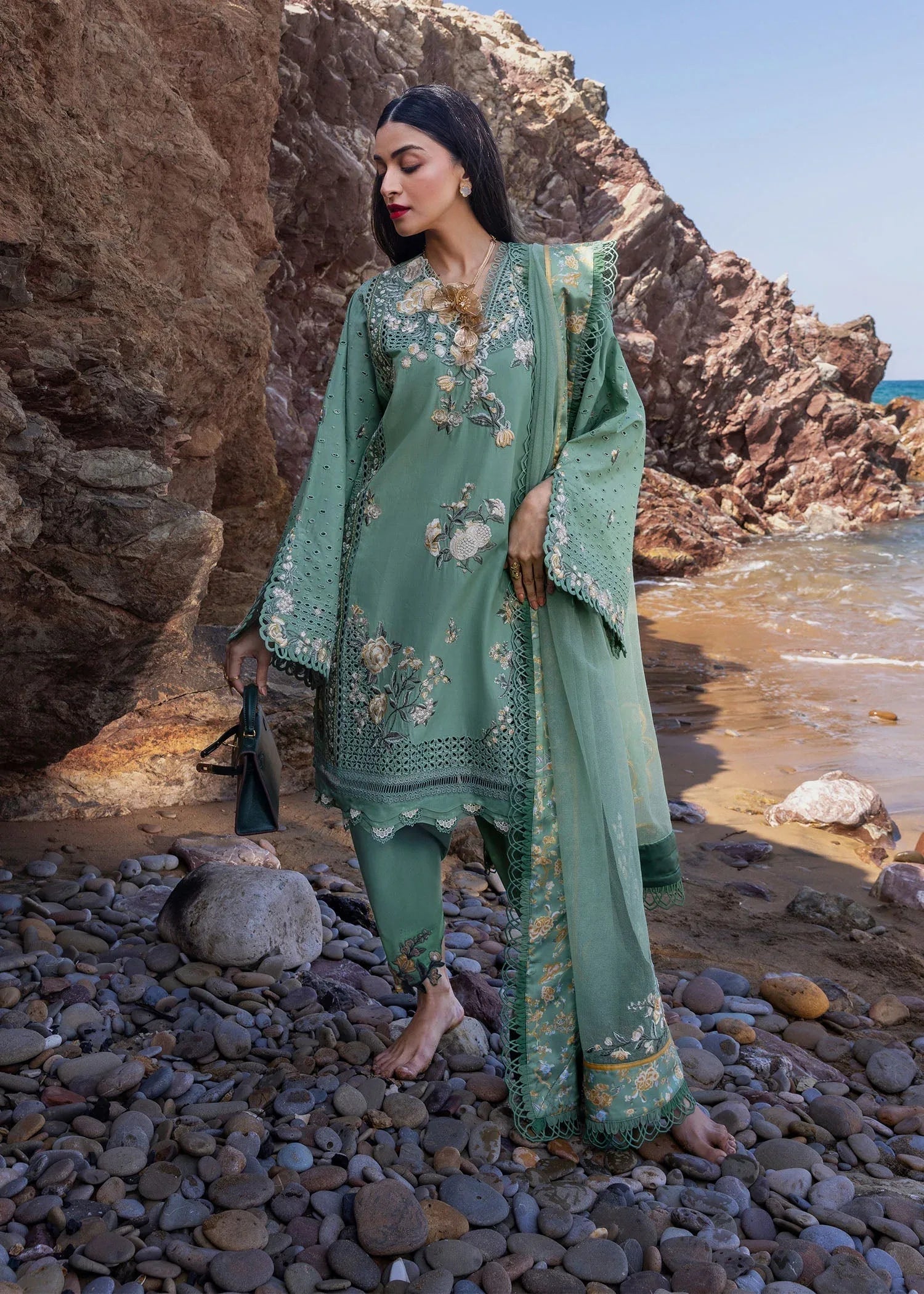 Crimson | Floe by Crimson | Parsi Threads - D5 A - Rang-e-Khaas