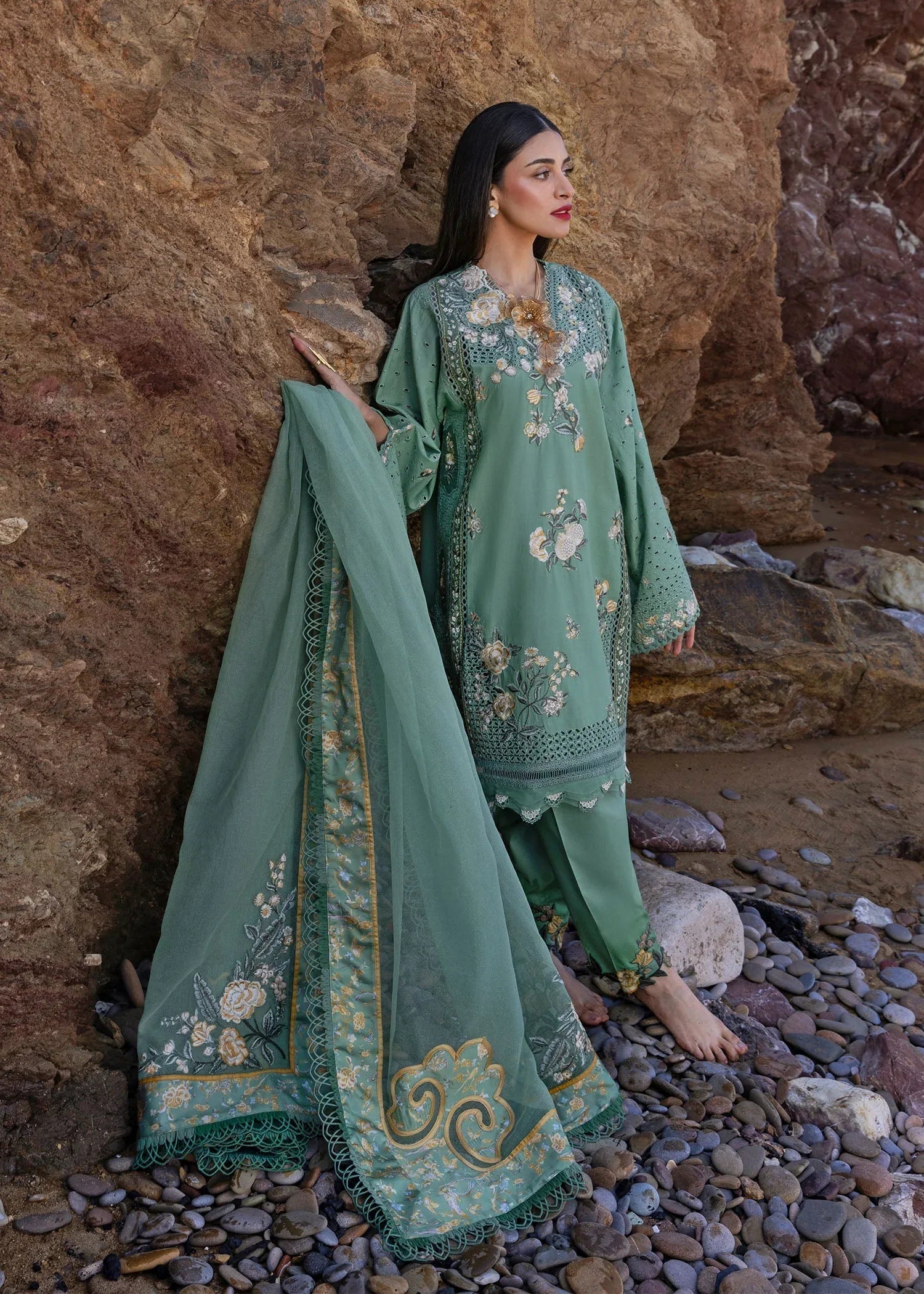 Crimson | Floe by Crimson | Parsi Threads - D5 A - Rang-e-Khaas