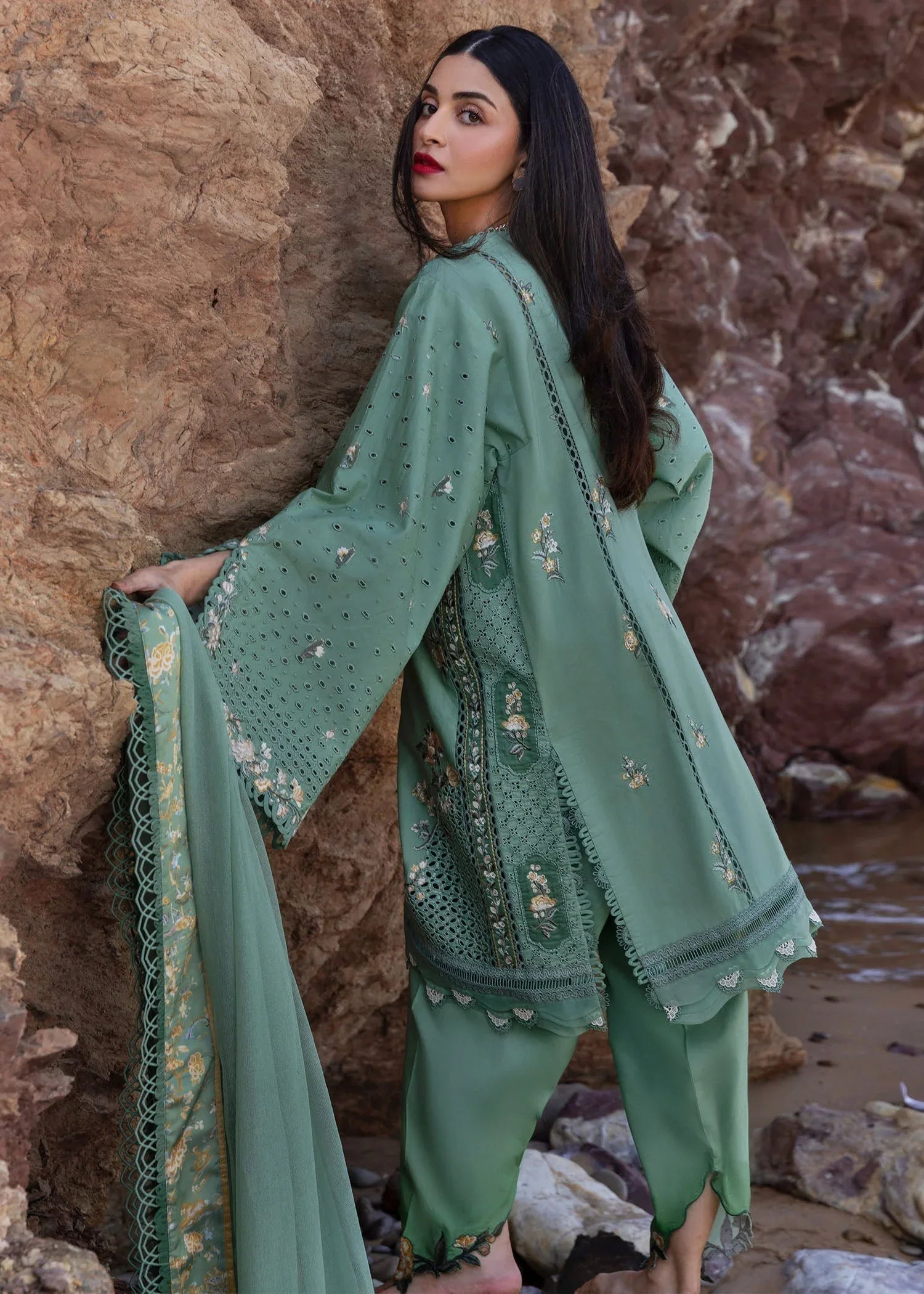 Crimson | Floe by Crimson | Parsi Threads - D5 A - Rang-e-Khaas