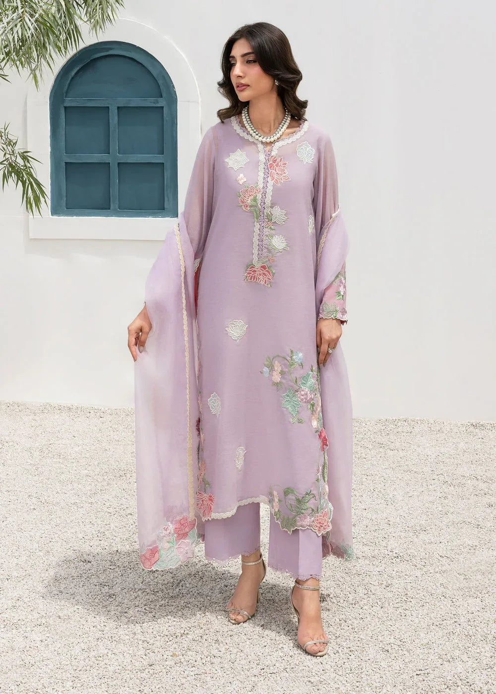 Saira Shakira | Rosea Casual Pret 25 | Irisé - Rang-e-Khaas