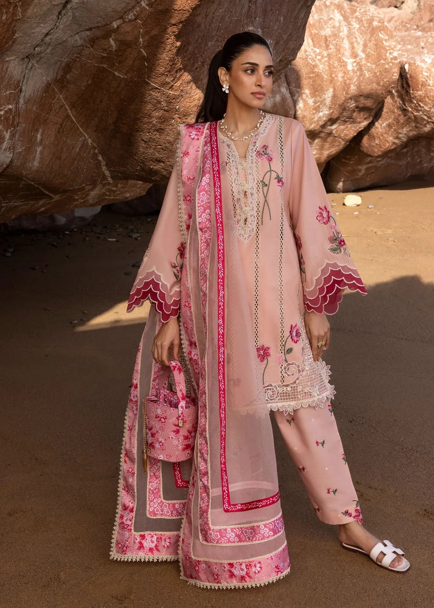 Crimson | Floe by Crimson | Floral Crush - D6 B - Rang-e-Khaas