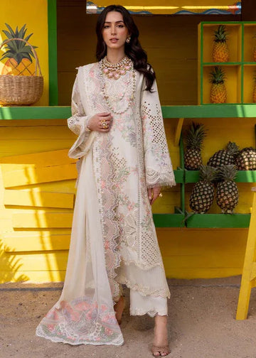 Saira Shakira | Luxury Lawn 25 | DAHLIA-A - Rang-e-Khaas