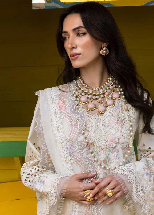 Saira Shakira | Luxury Lawn 25 | DAHLIA-A - Rang-e-Khaas