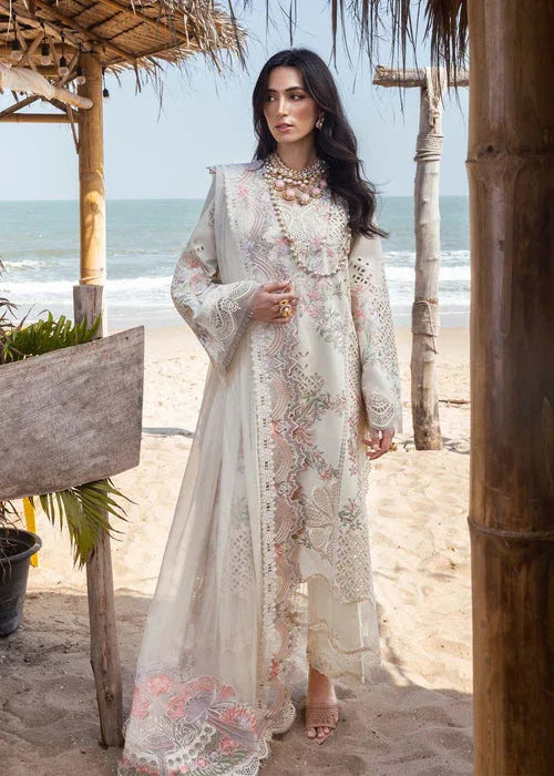 Saira Shakira | Luxury Lawn 25 | DAHLIA-A - Rang-e-Khaas