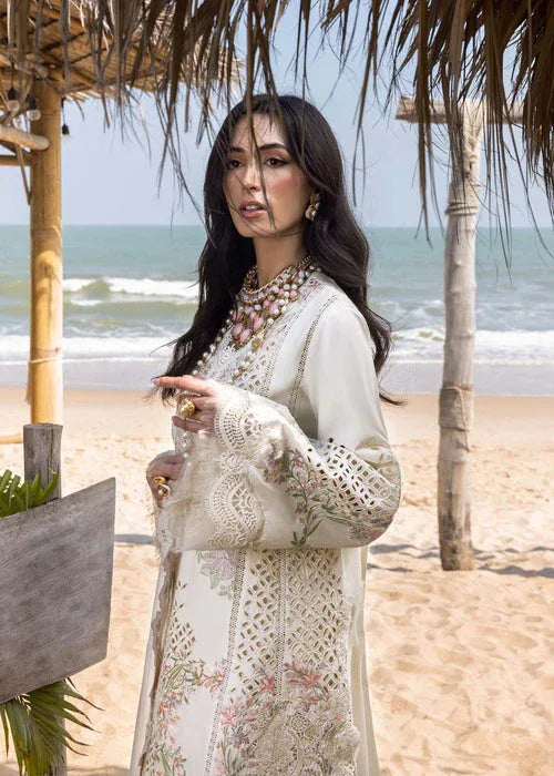 Saira Shakira | Luxury Lawn 25 | DAHLIA-A - Rang-e-Khaas