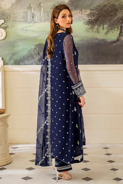 Declare | Chiffon Luxe | LUNE LFP-1110 - Rang-e-Khaas