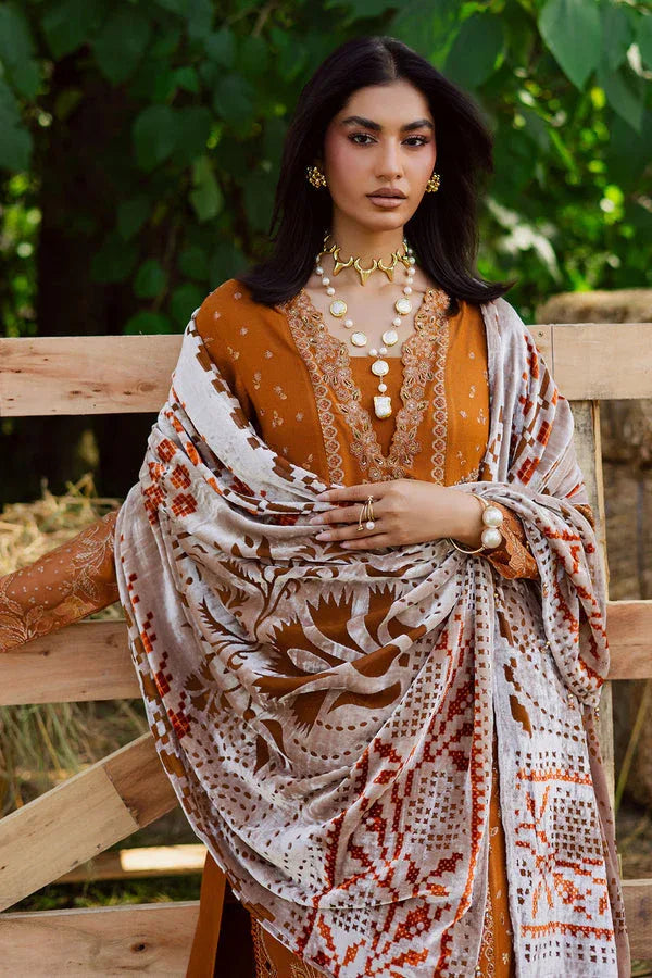 Nureh | Exclusive Leather Peach | NE-188 - Rang-e-Khaas