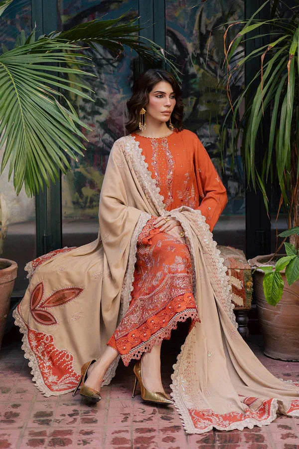 Nureh | Exclusive Leather Peach | NE-184 - Rang-e-Khaas