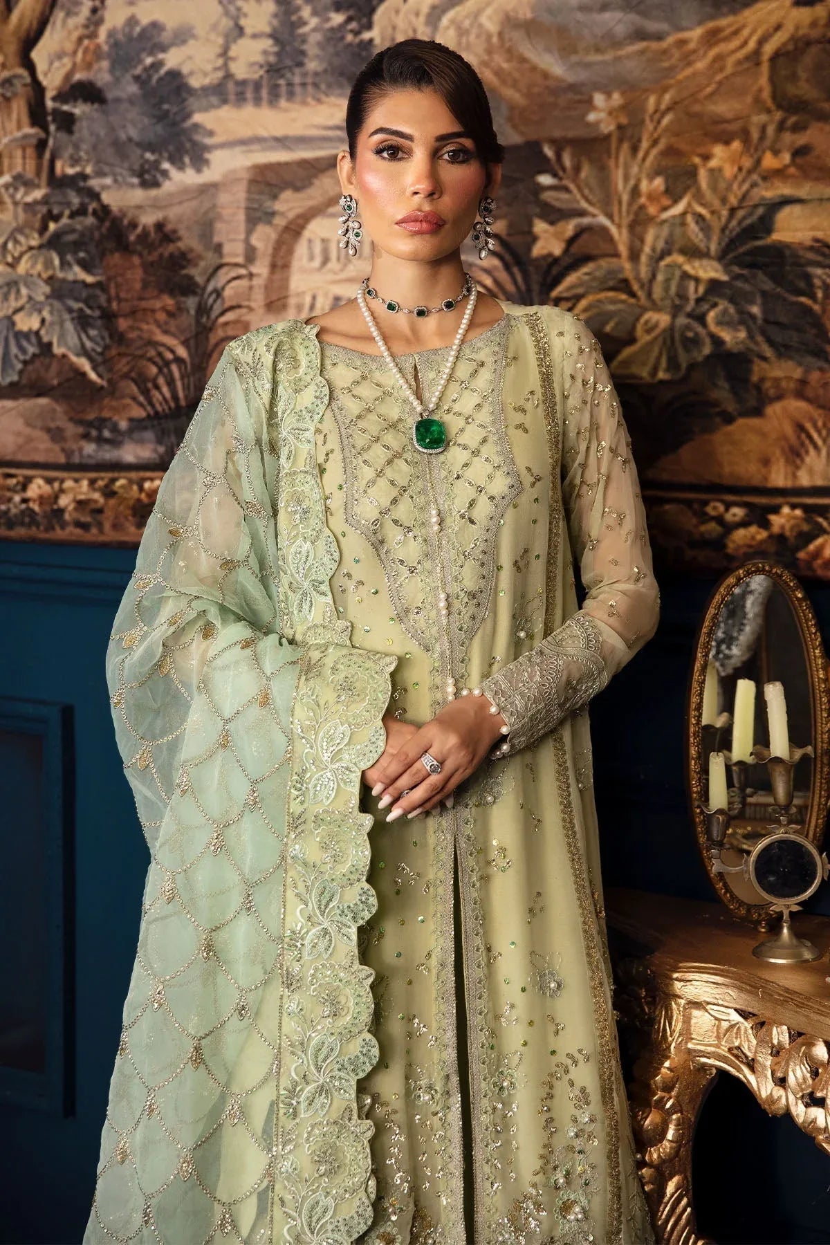 Nureh | Elanora Formal 24 | NEL-50-Meadow - Rang-e-Khaas
