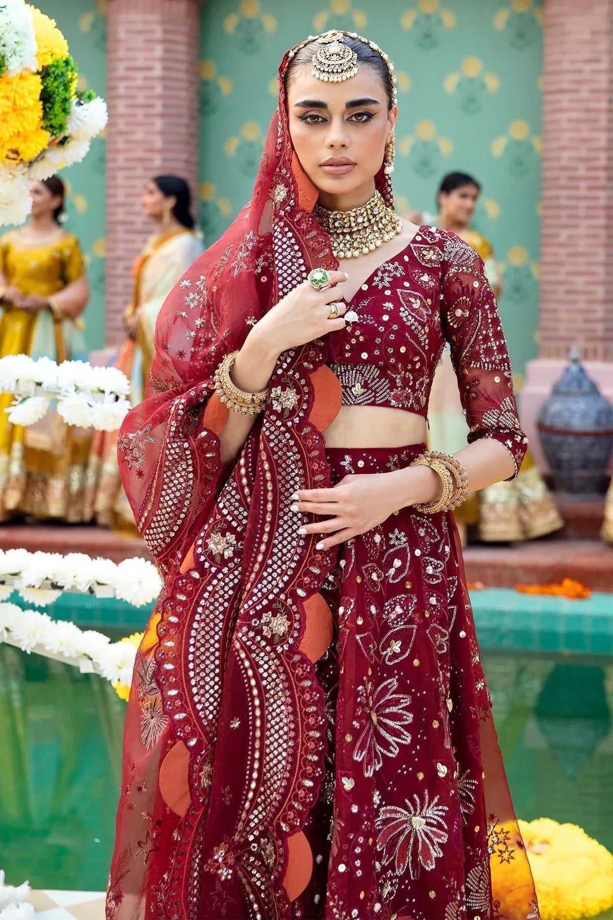 Nureh | Jhoomro Wedding Formals | NL-53 - MAHRO - Rang-e-Khaas