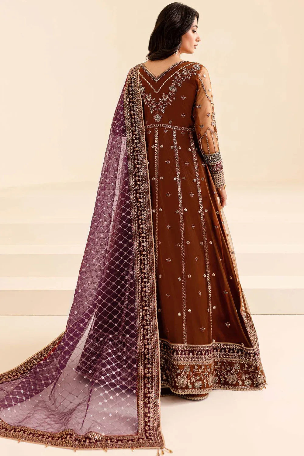 Farasha | Lumiere Formals | Crimson Allure - Rang-e-Khaas