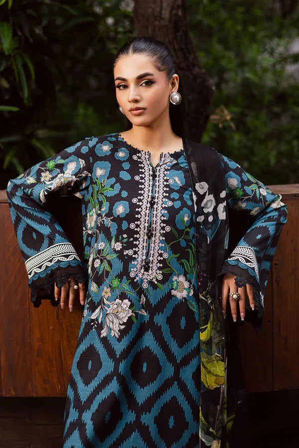 Nureh | Signature Printed Linen | SP-165 - Rang-e-Khaas