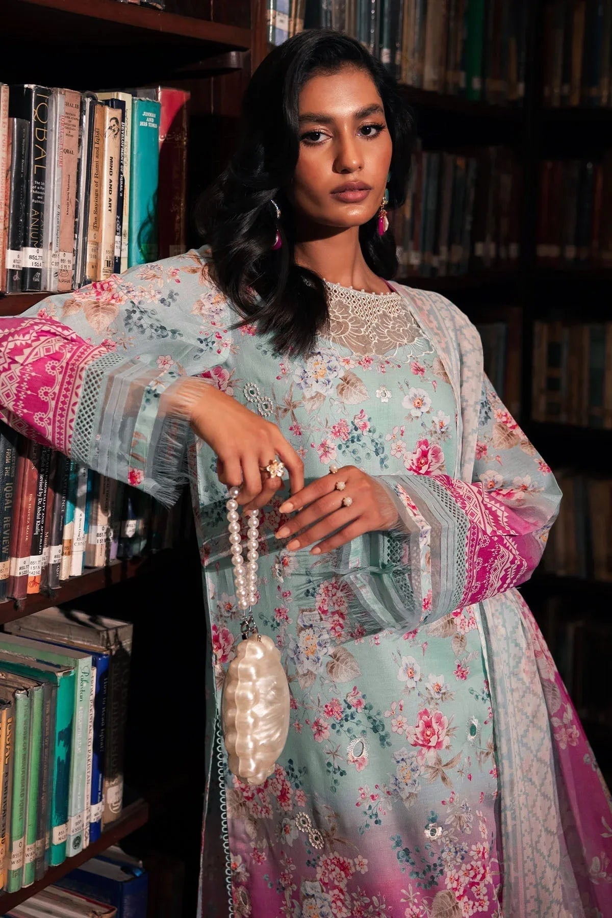 Nureh | Glam Girl Lawn | GL-16 - Rang-e-Khaas