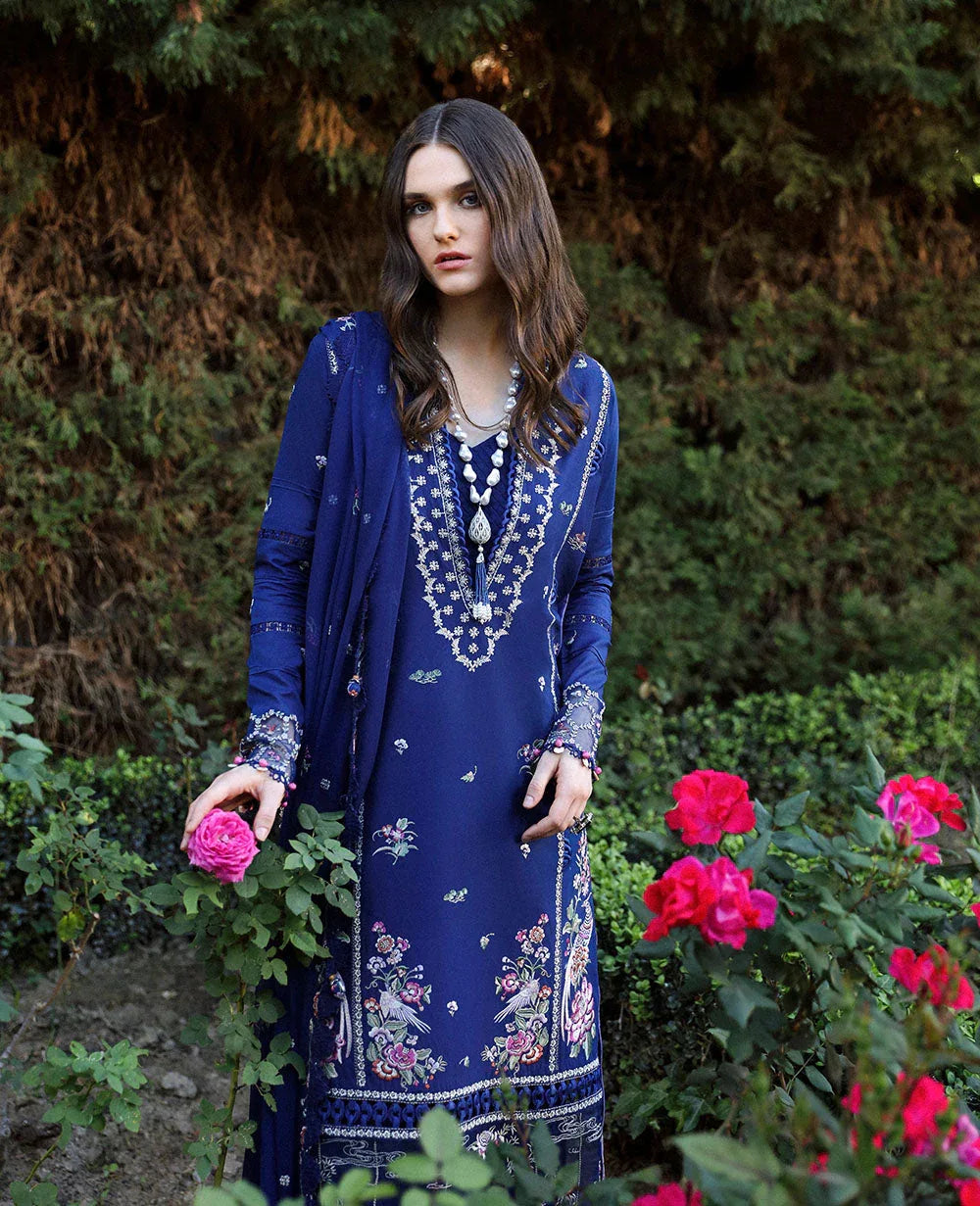 Republic Womenswear | Aylin Summer Lawn 24 | Camellia (D3-A) - Rang-e-Khaas
