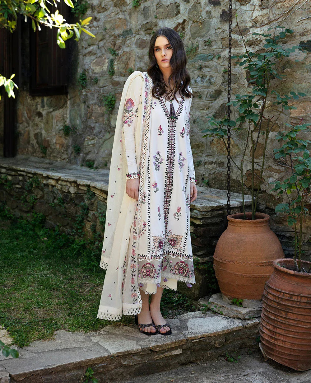Republic Womenswear | Aylin Summer Lawn 24 | Muguet (D1-B) - Rang-e-Khaas