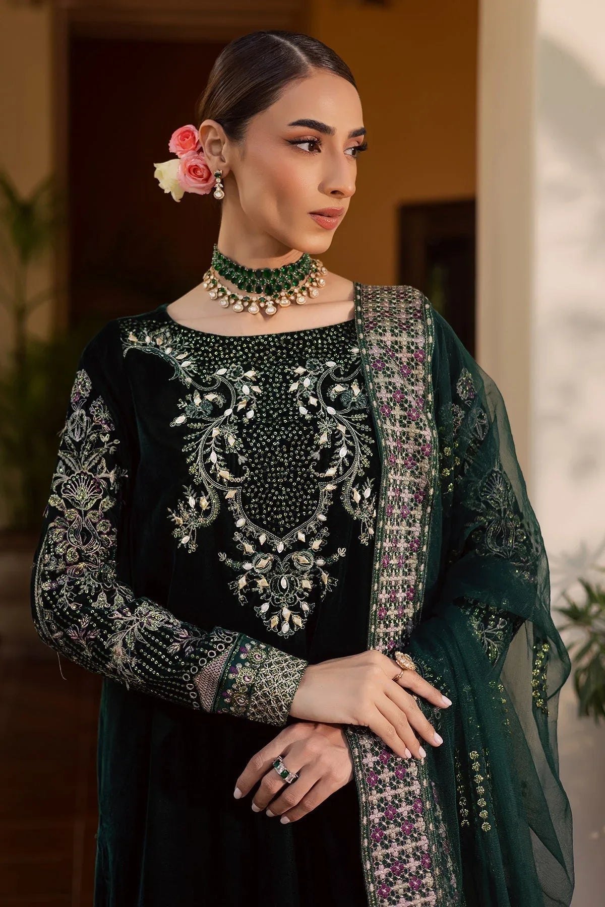 Nureh | Maya Velvet | NW-115 - Rang-e-Khaas