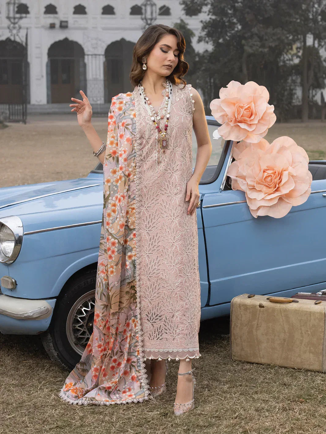 Faiza Faisal | Maya Luxury Lawn | Amirah - Rang-e-Khaas