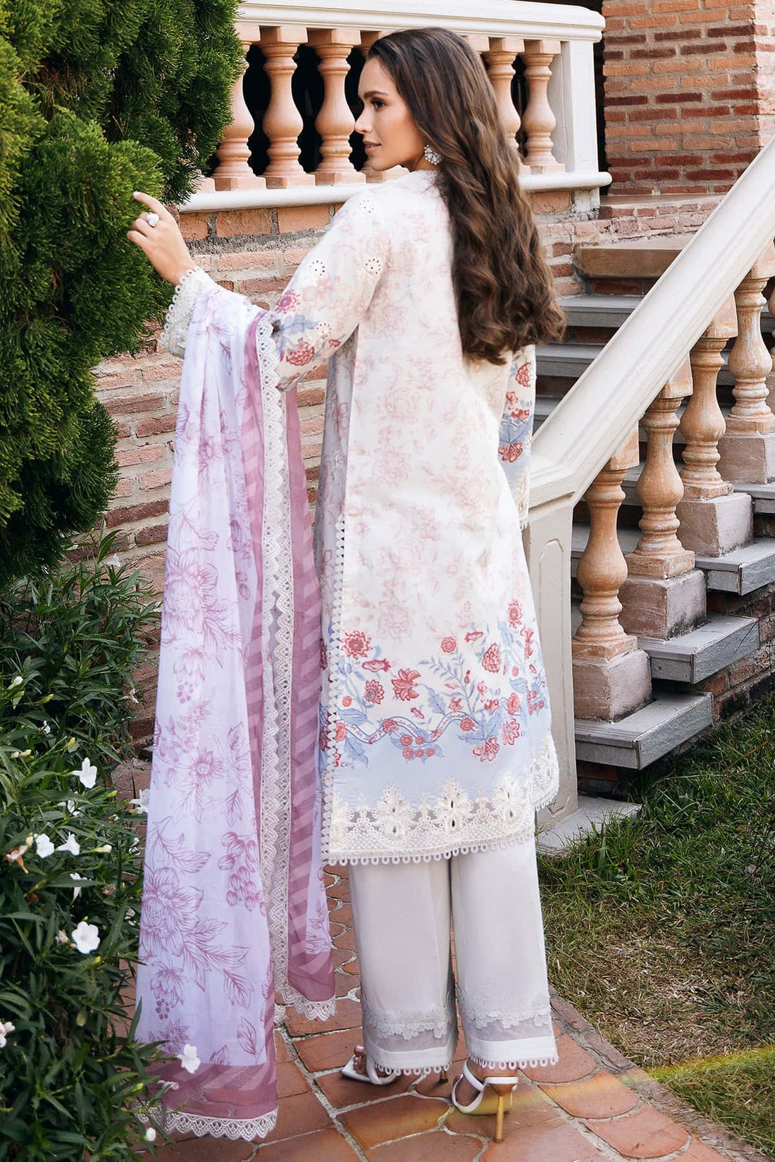 Afrozeh | Damask The Holiday Edit 25 | Opaline B - Rang-e-Khaas