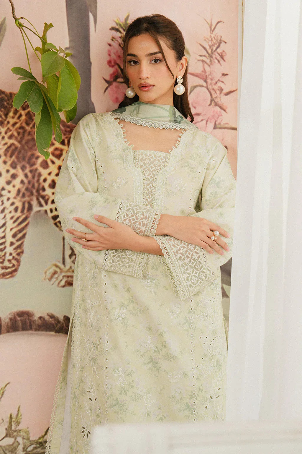 Ayzel | Armelia Printed Lawn 25 | Mirelia - Rang-e-Khaas