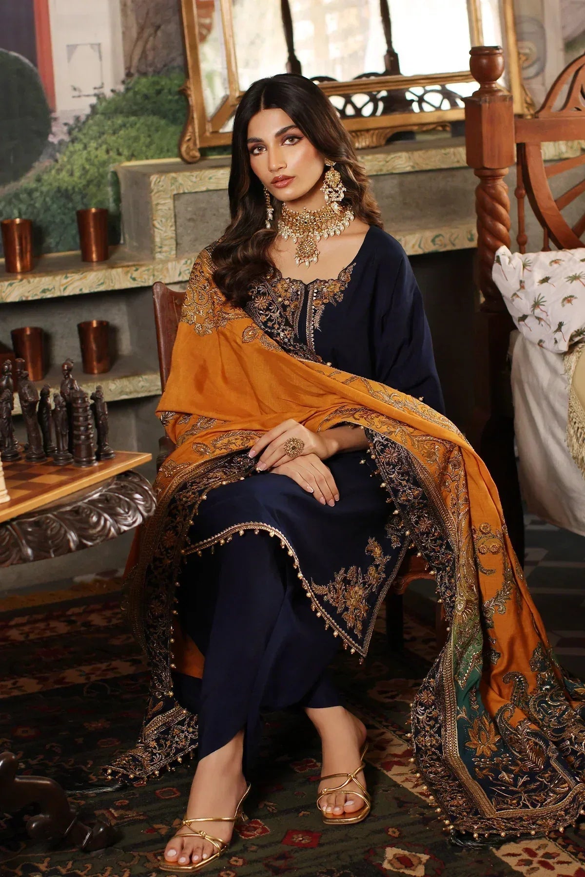 Mina Kashif | Meeral Formals 23 | MKF23-17 - Rang-e-Khaas