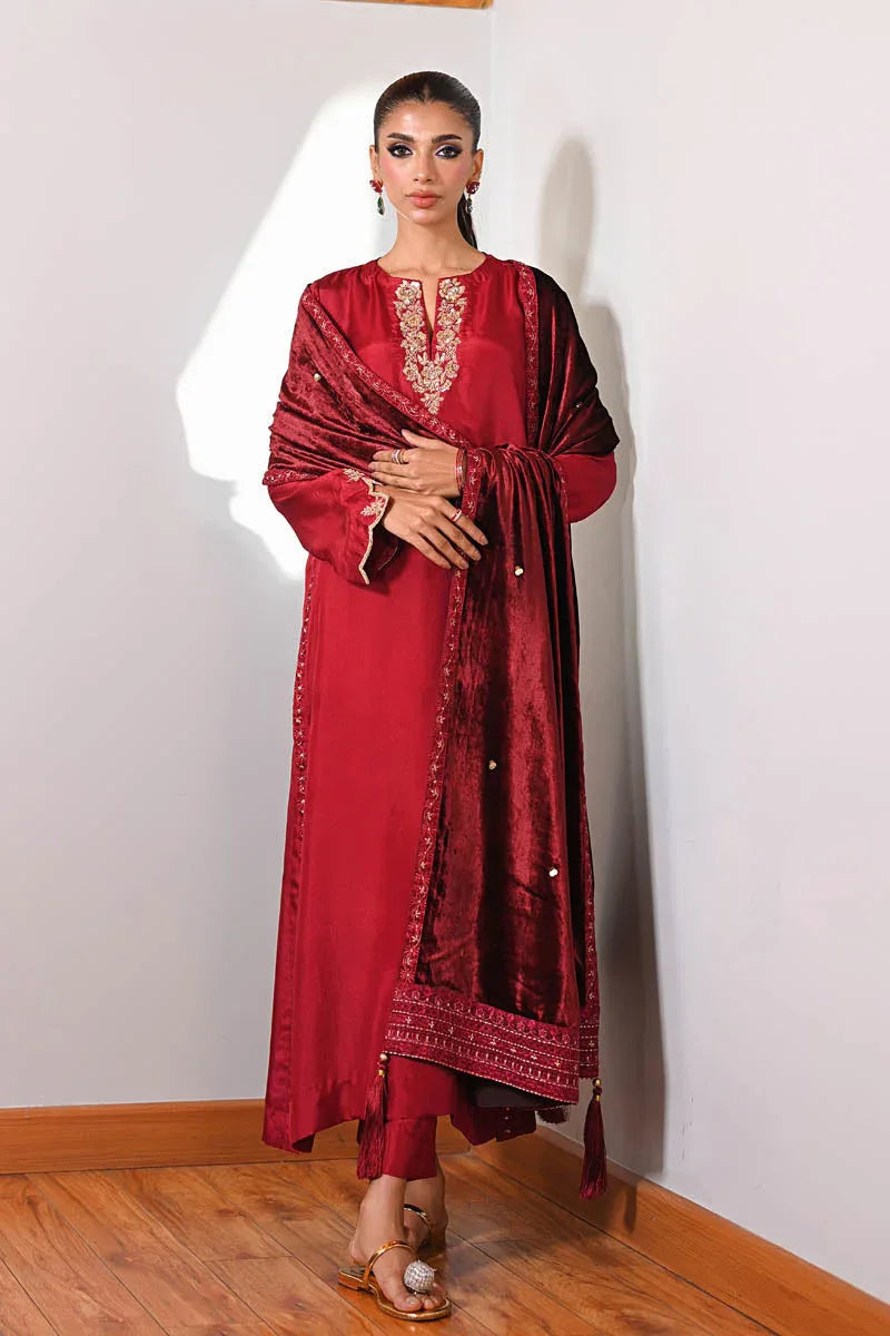 Hue Pret | Farasha Luxury Winter | Nurgul - Rang-e-Khaas