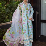 ELAF Signature Embroidered Lawn Unstitched 3Pc Suit ESL-05A STARLIT HARMONY