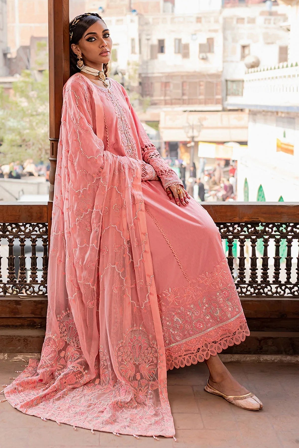 Nureh | Lawn Jacquard | NS-76 - Rang-e-Khaas