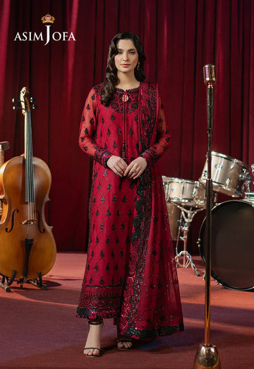 Asim Jofa | Premium Festive | AJPF-07 - Rang-e-Khaas