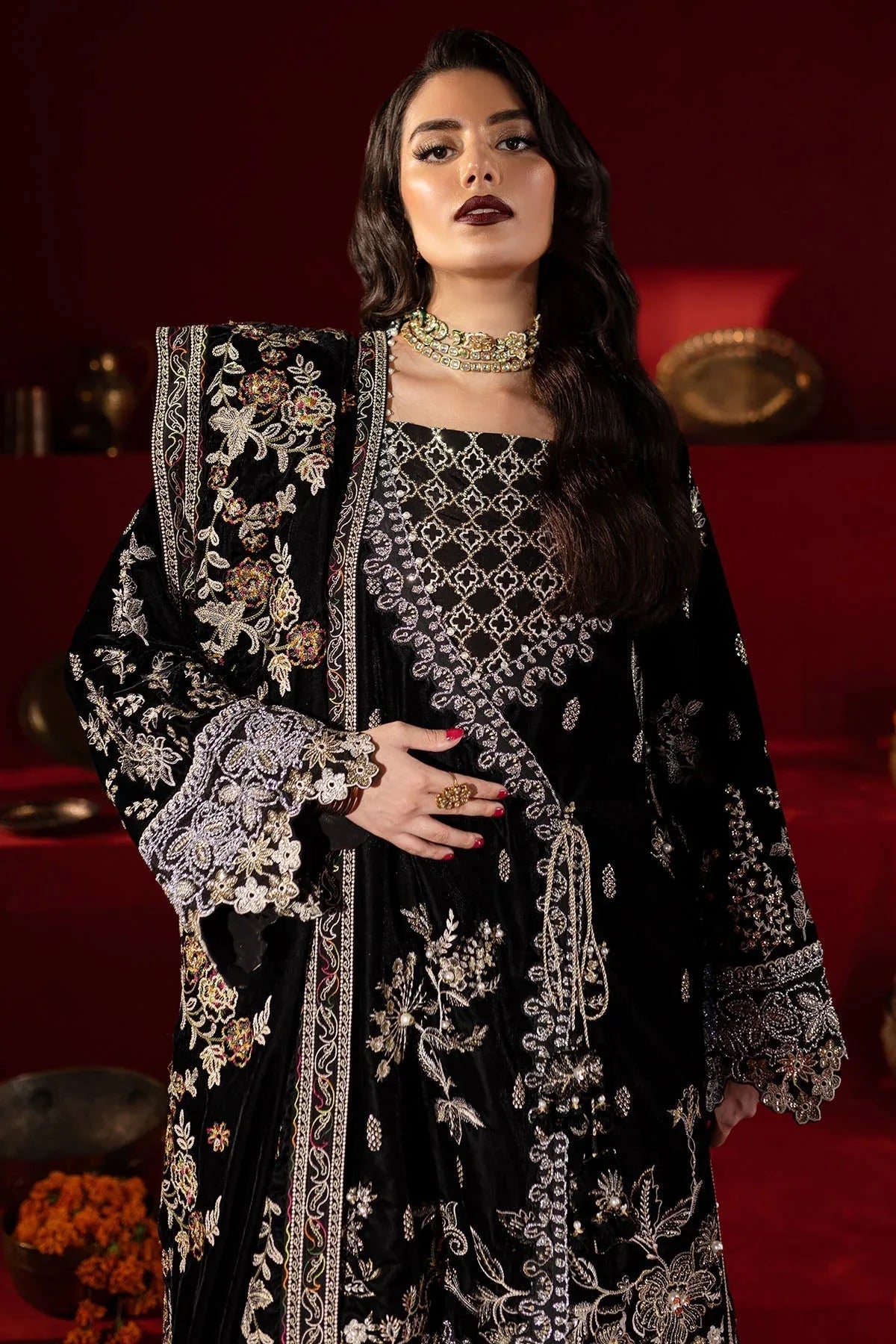 Nureh | Maya Velvet | NW-92 - Rang-e-Khaas